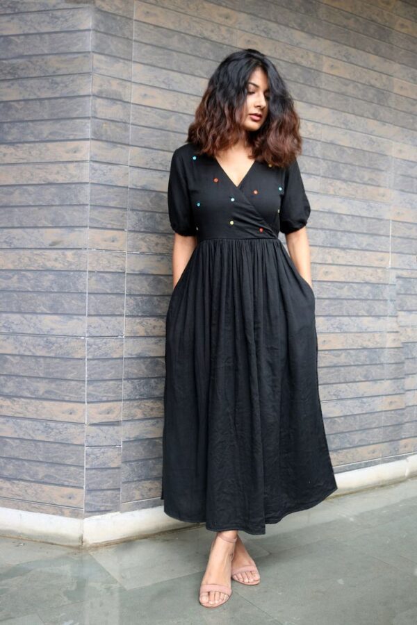 Black Maxi Dress - Image 2